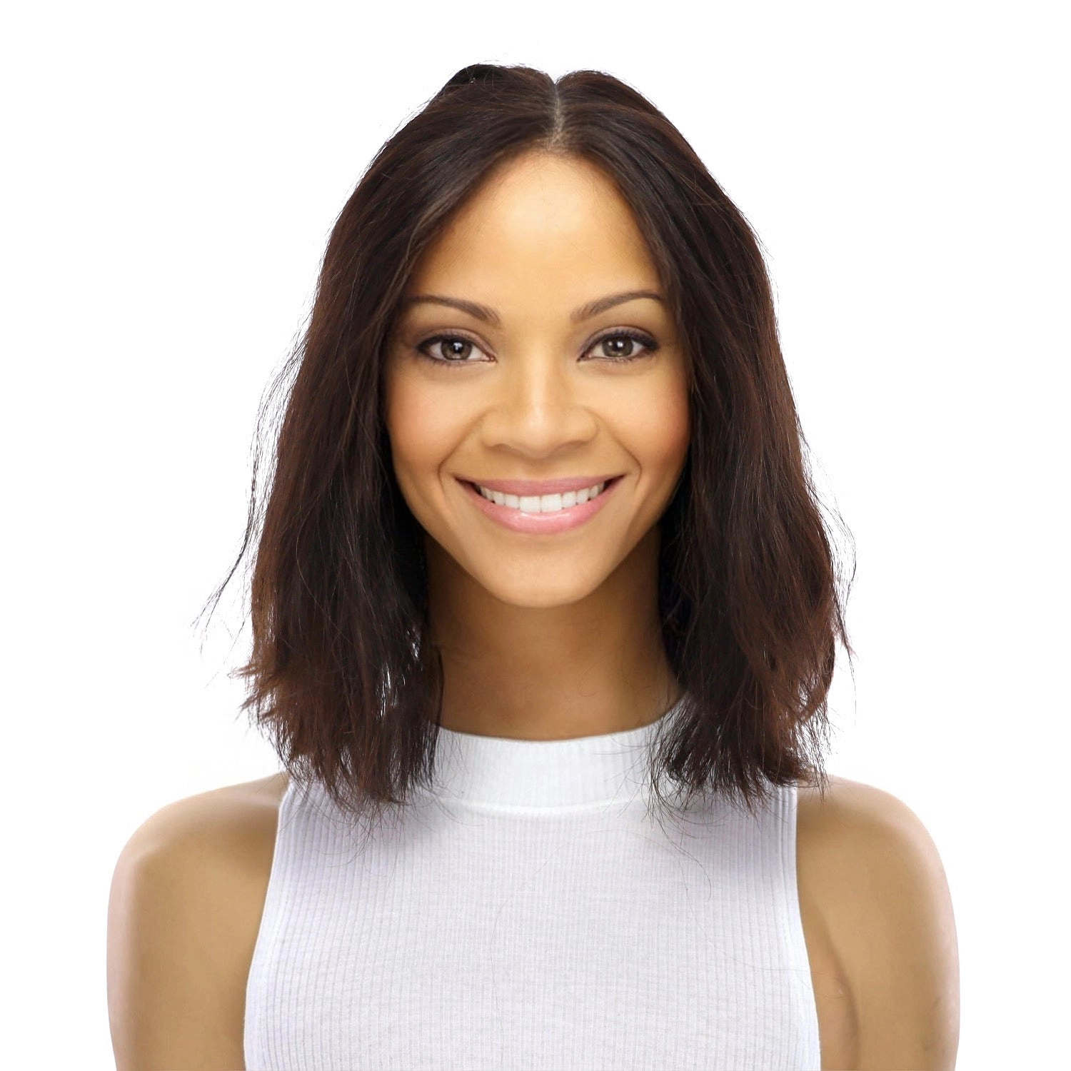 12" Divine Luxe Lace Top Wig #2 Neutral Dark Brown Wavy