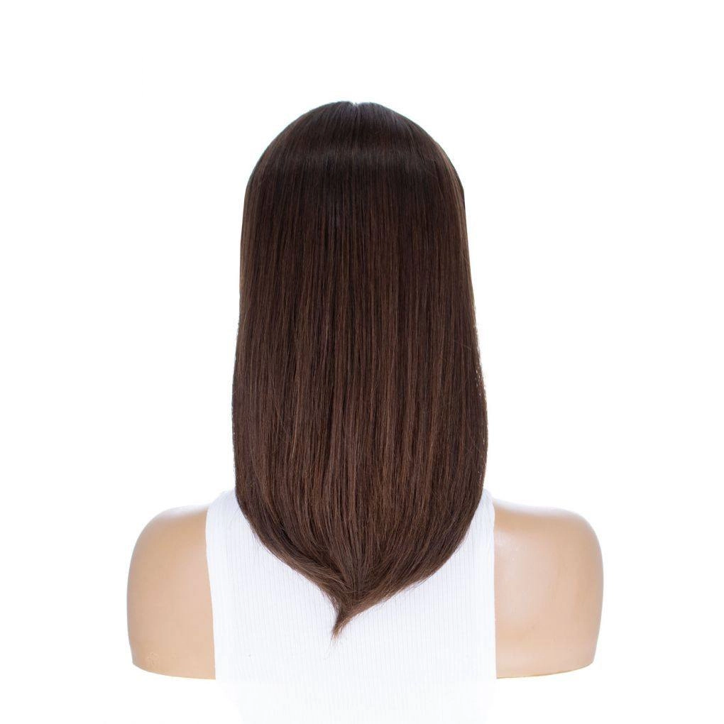 16" Divine Luxe Lace Top Wig #6 Neutral Medium Brown