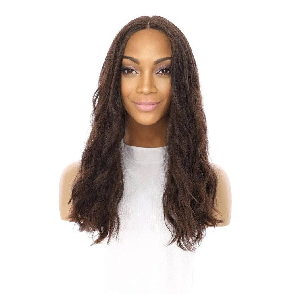 20" Divine Luxe Lace Top Wig #2 Neutral Dark Brown Wavy