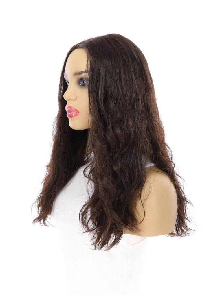 20" Divine Luxe Lace Top Wig #2 Neutral Dark Brown Wavy