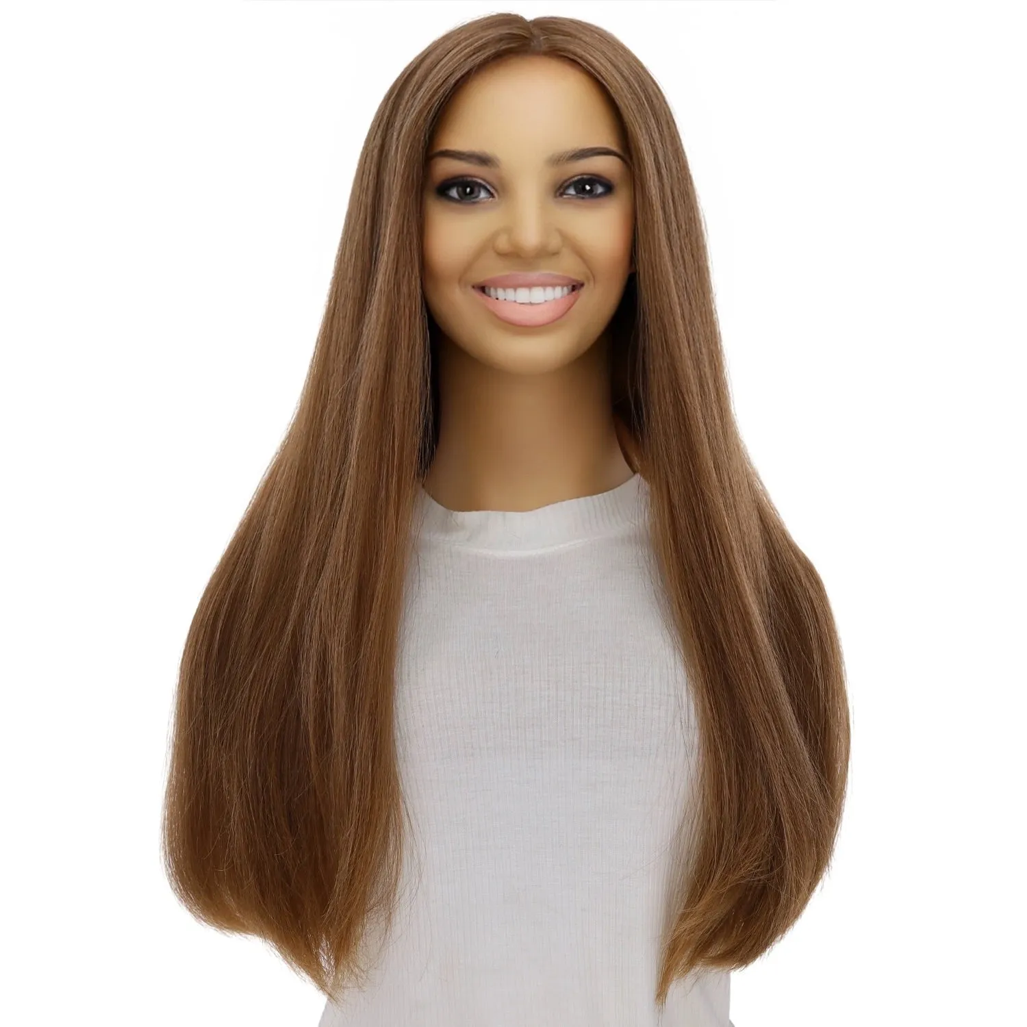 24" Divine Luxe Lace Top Wig #10 Neutral Light Brown