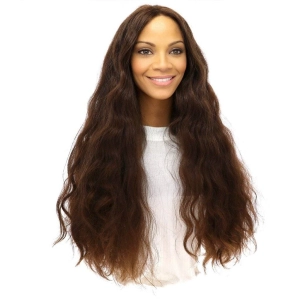 26" Divine Luxe Lace Top Wig #6 Neutral Medium Brown Wavy