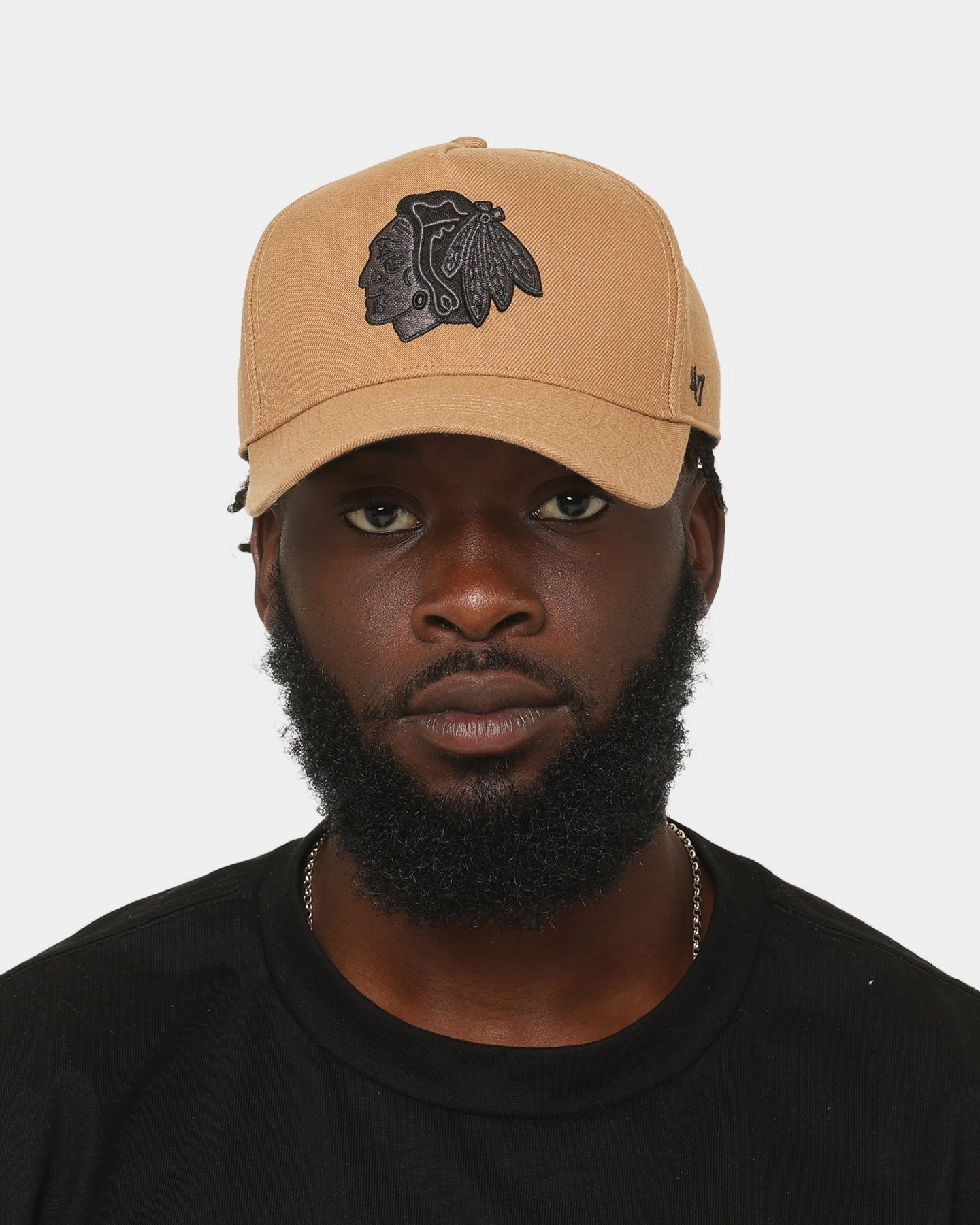 47 Brand Chicago Blackhawks Replica '47 MVP DT Snapback Camel