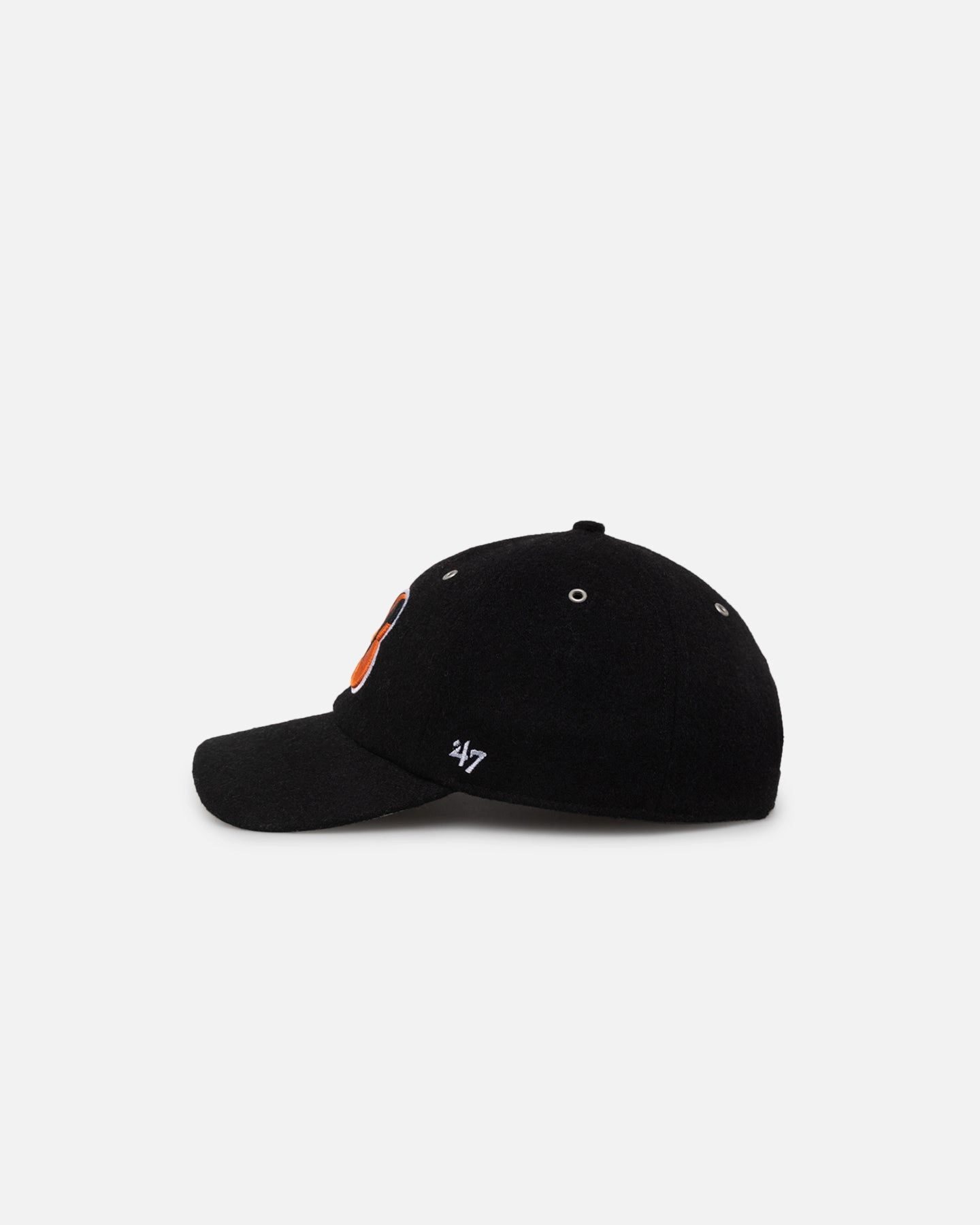 47 Brand Cincinnati Bengals Wooly Clean Up Strapback Black