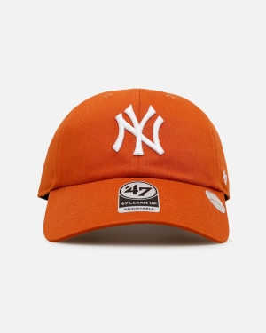 47 Brand New York Yankees 'Yankees Color Wheel' Suede Undervisor 47 Clean Up Strapback Clay