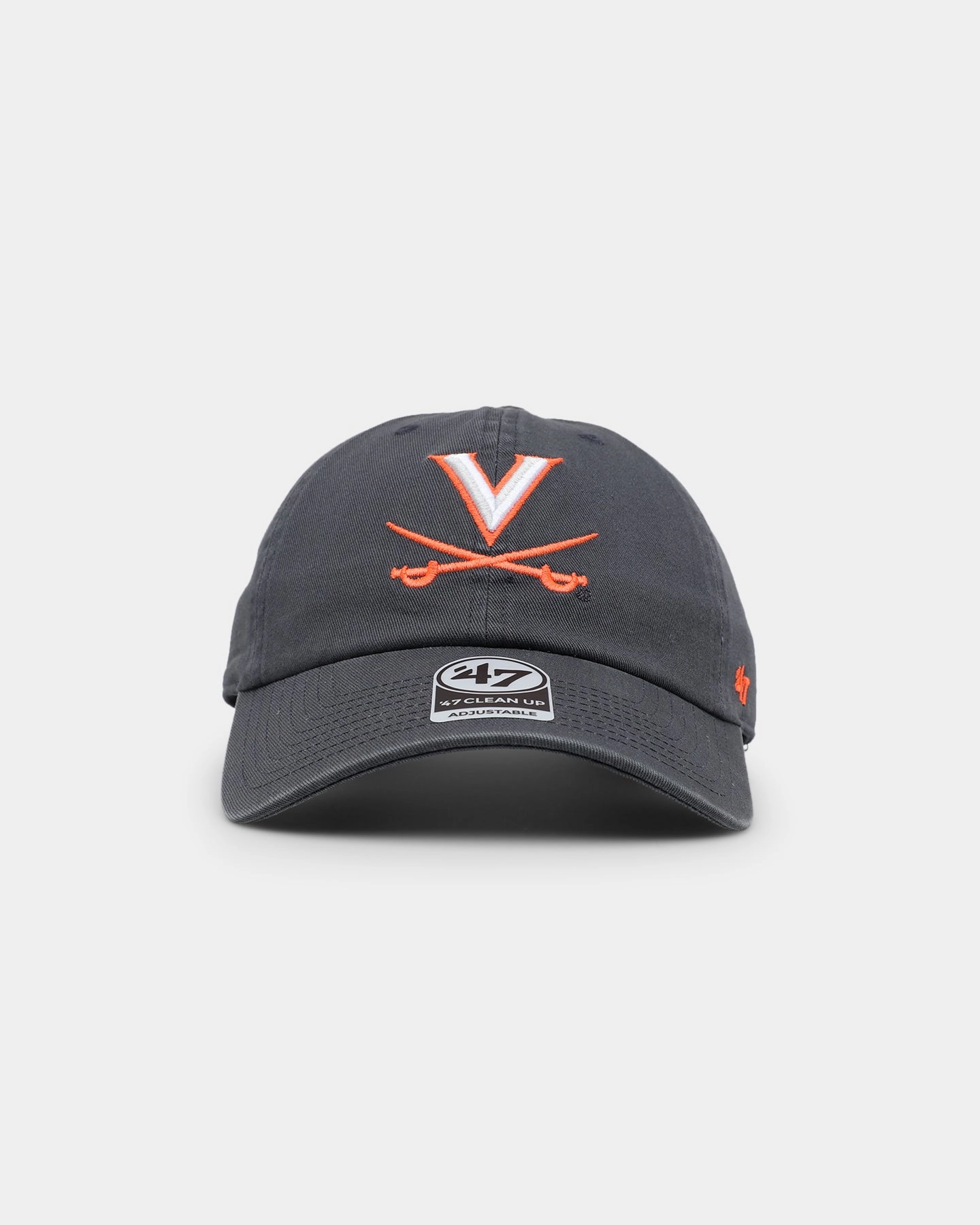 47 Brand Virginia Cavaliers '47 Clean Up Strapback Vintage Navy