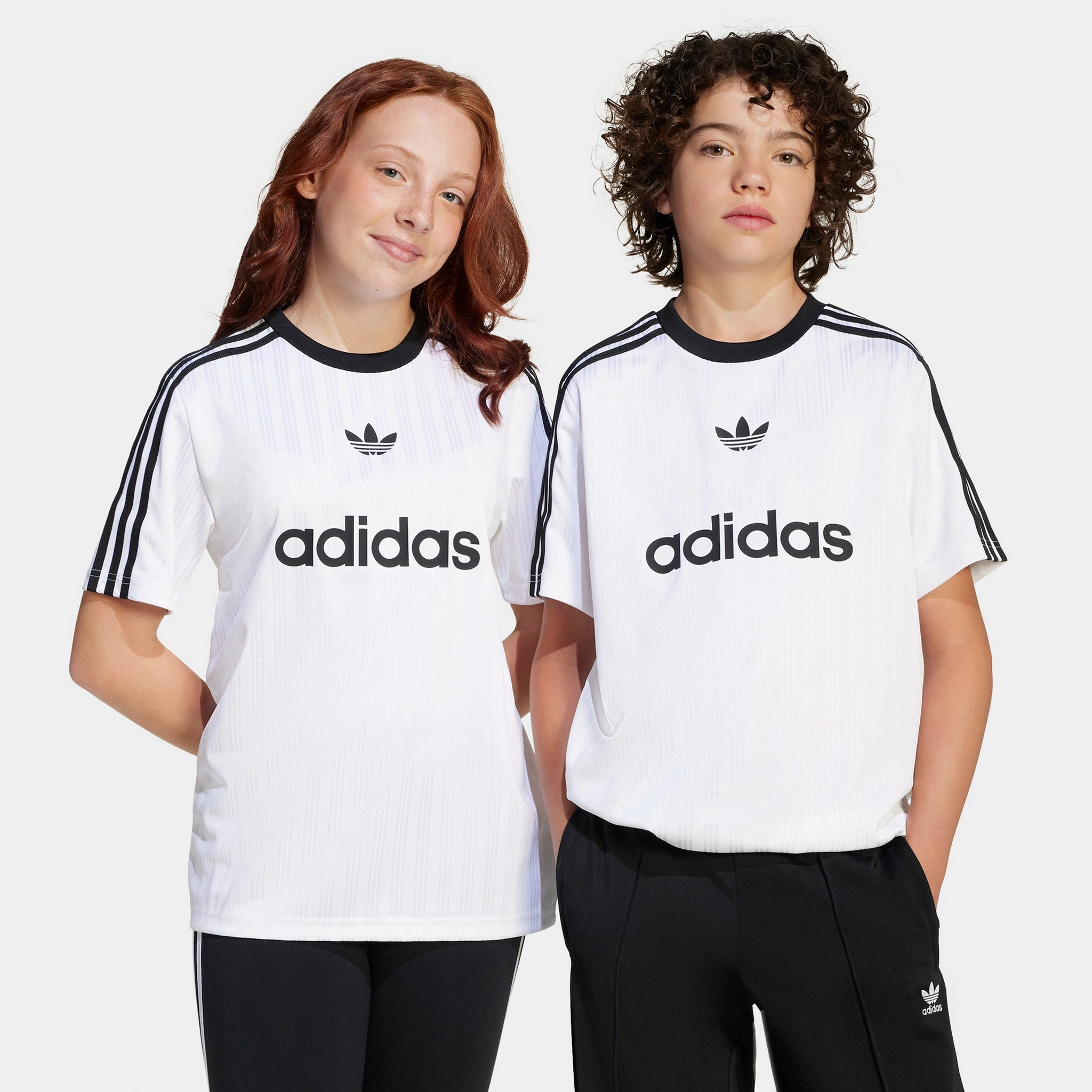 adidas Juniors' Adicolor Tee / White