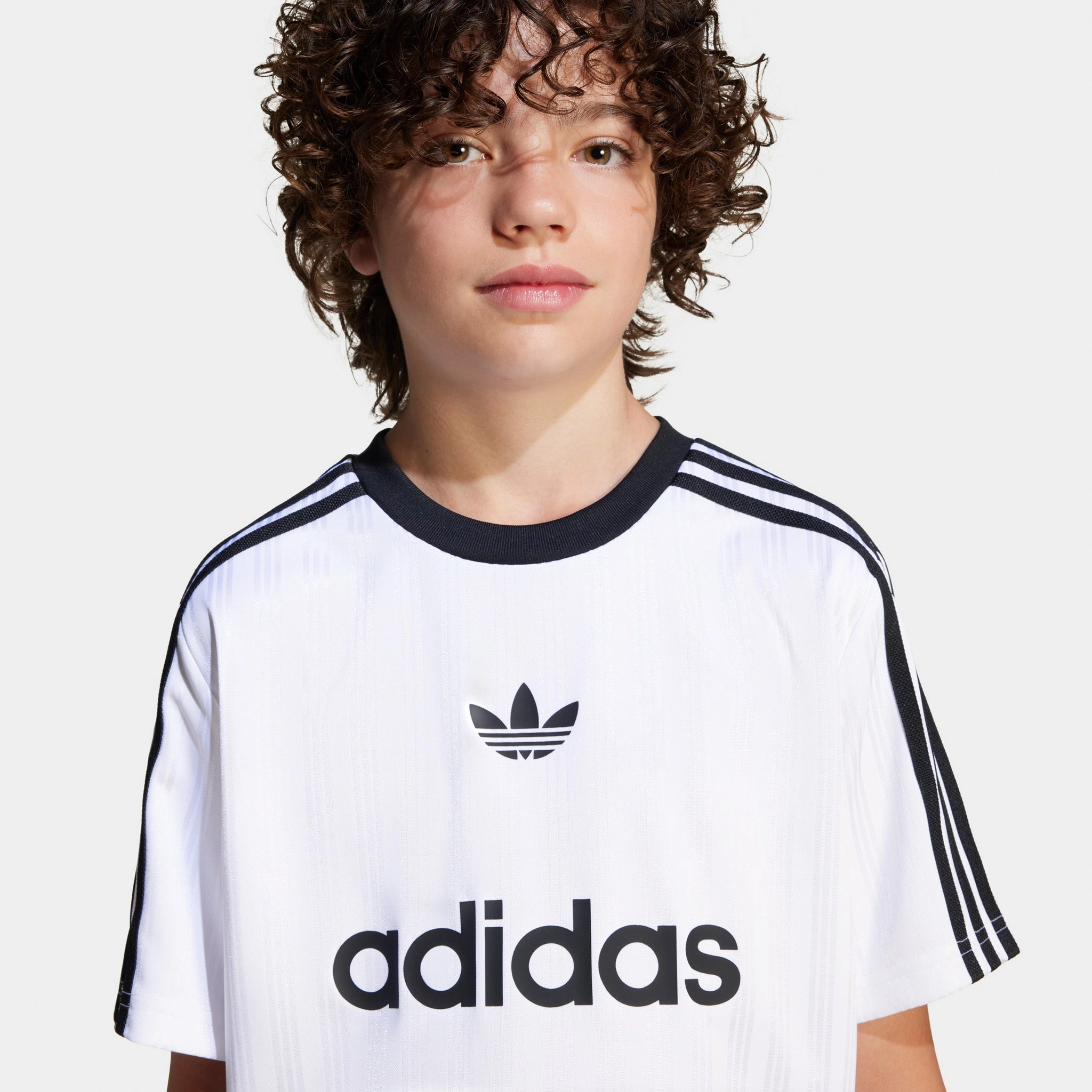 adidas Juniors' Adicolor Tee / White