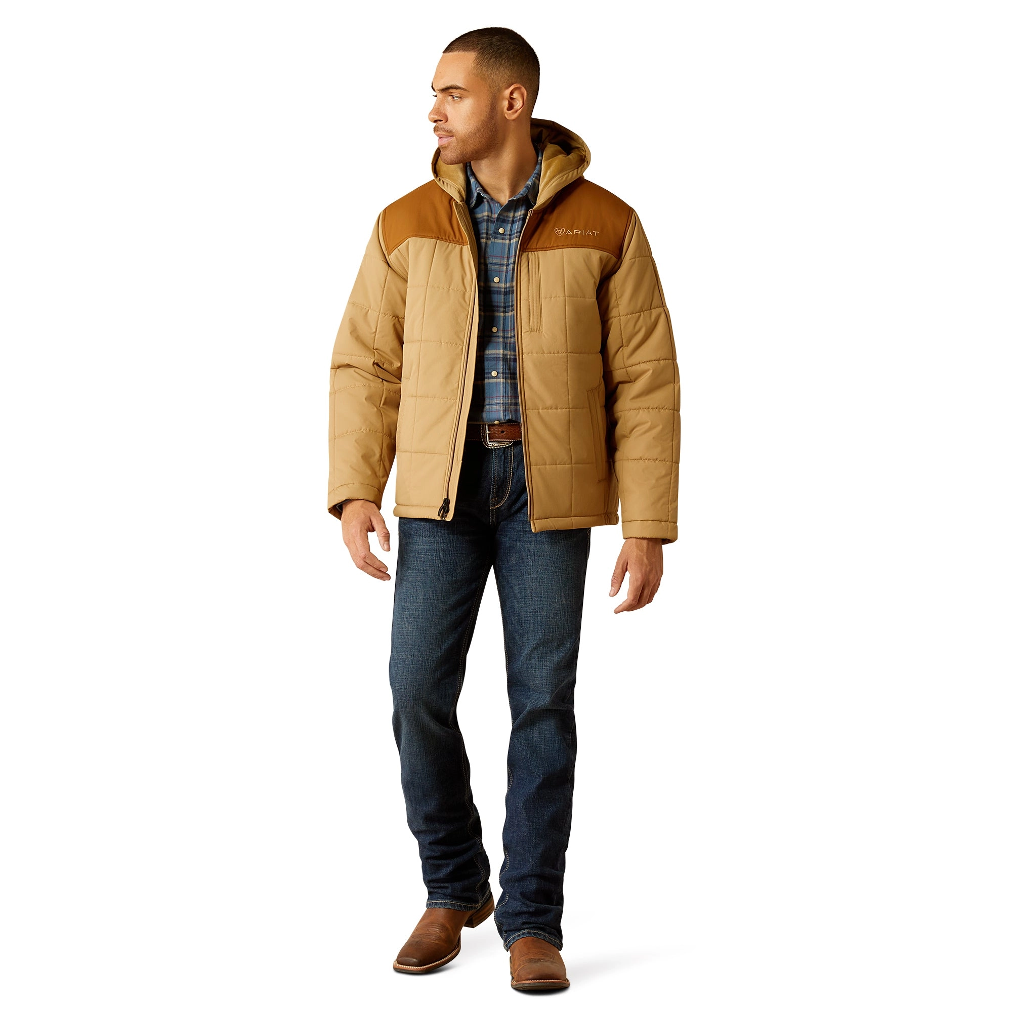 Ariat Mens 10052776 Crius Hooded Insulated Jacket