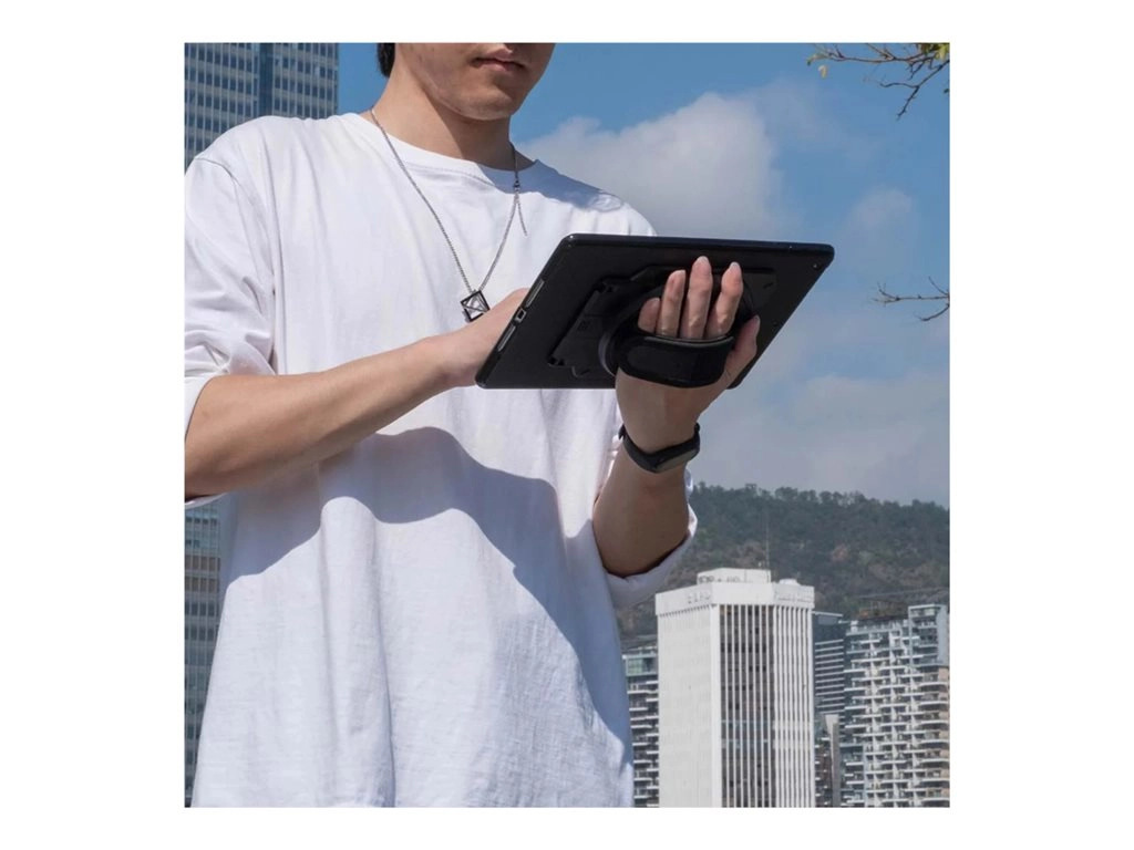 Armor-X - Back cover for tablet - shockproof, with X-DOCK - thermoplastic polyurethane (TPU) - for Lenovo Tab P12 PAN-LN-P12