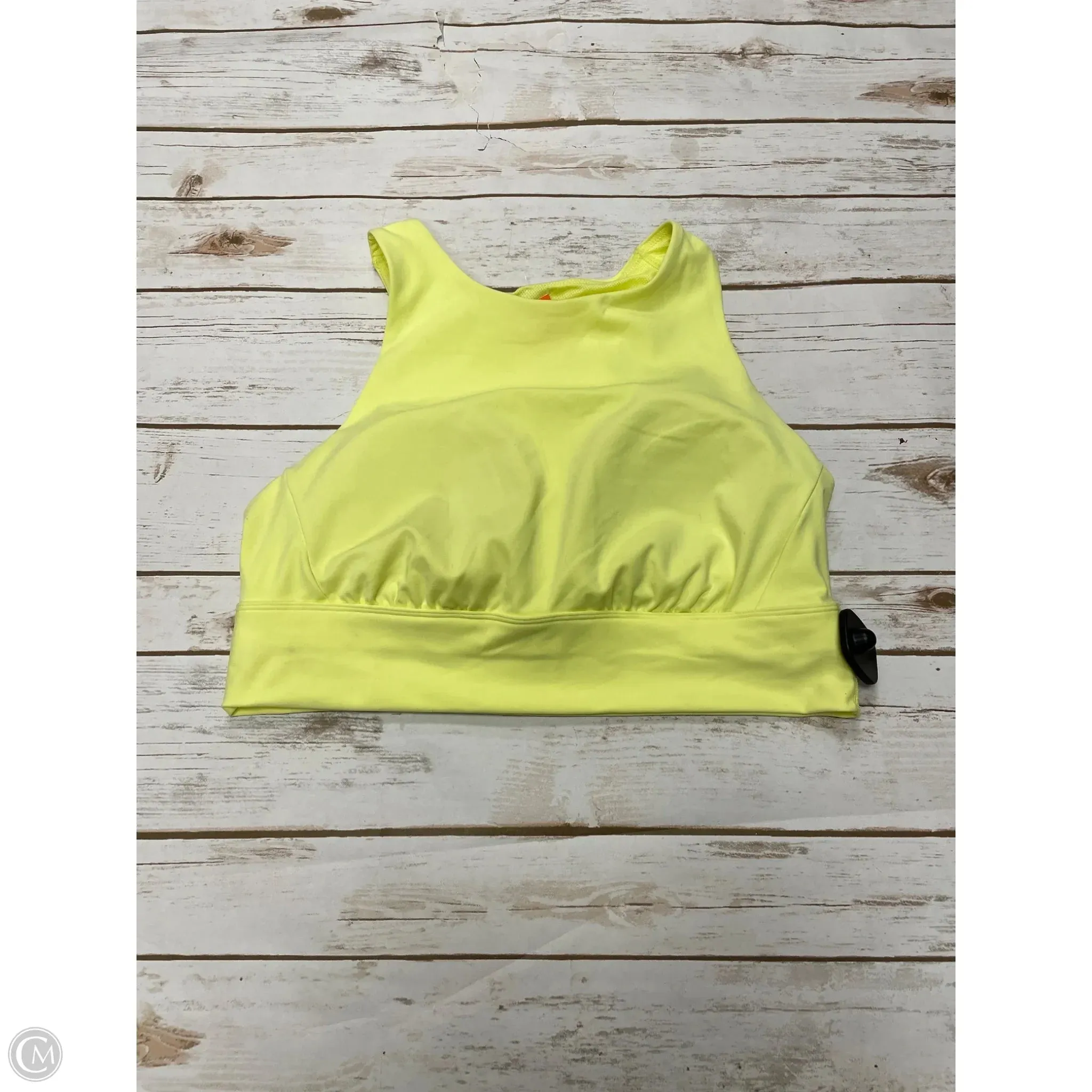 Athletic Bra By All In Motion In Yellow, Size: Xxl