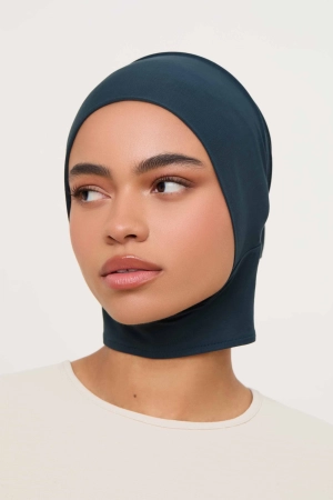 Bamboo Jersey Mini Full Coverage Undercap - Dark Teal