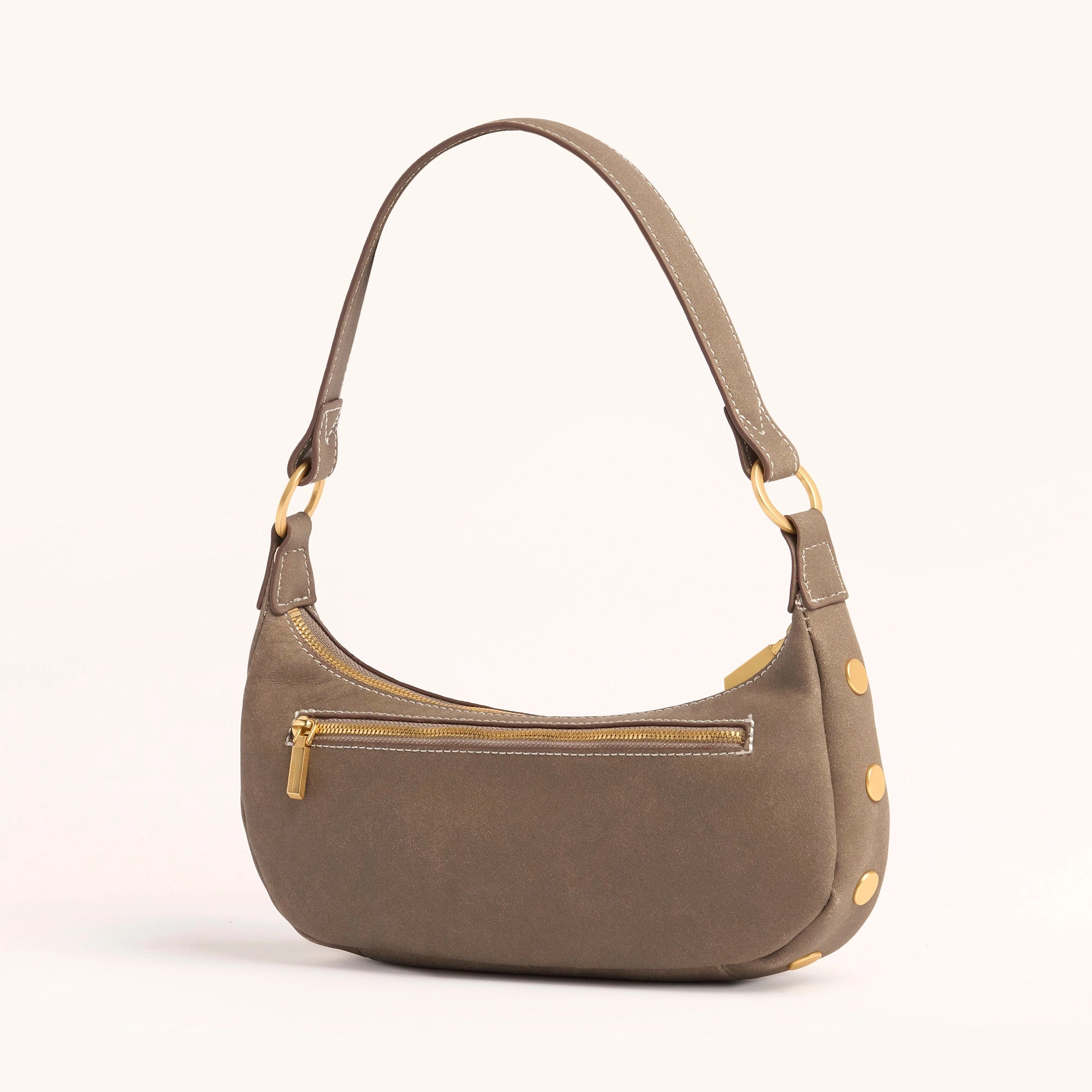 Becker | Pewter Raffia/Brushed Gold | Sml