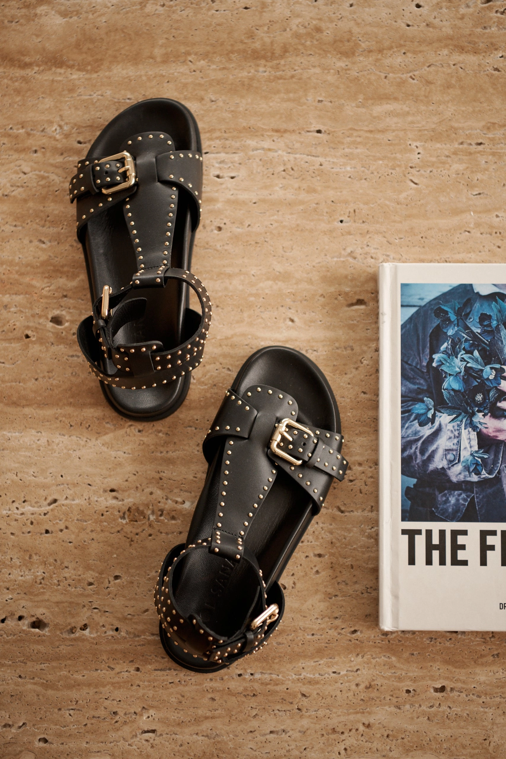 Bleeker Footbed Black/Gold