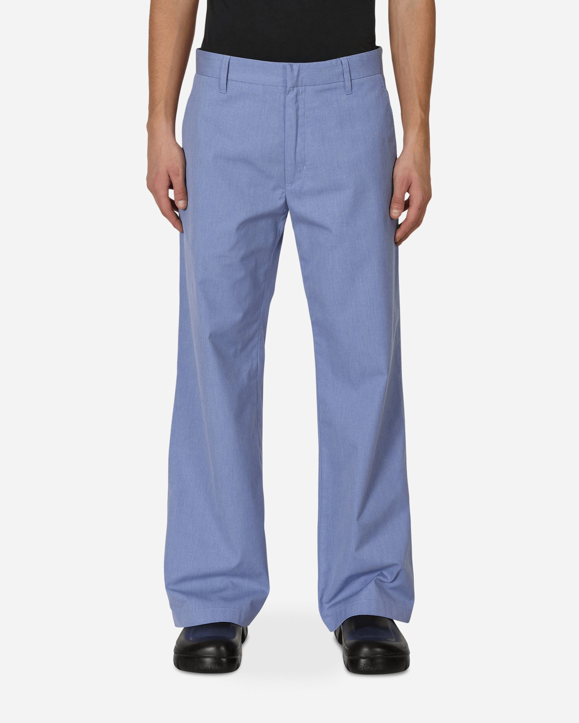 Bootcut Trousers Purple