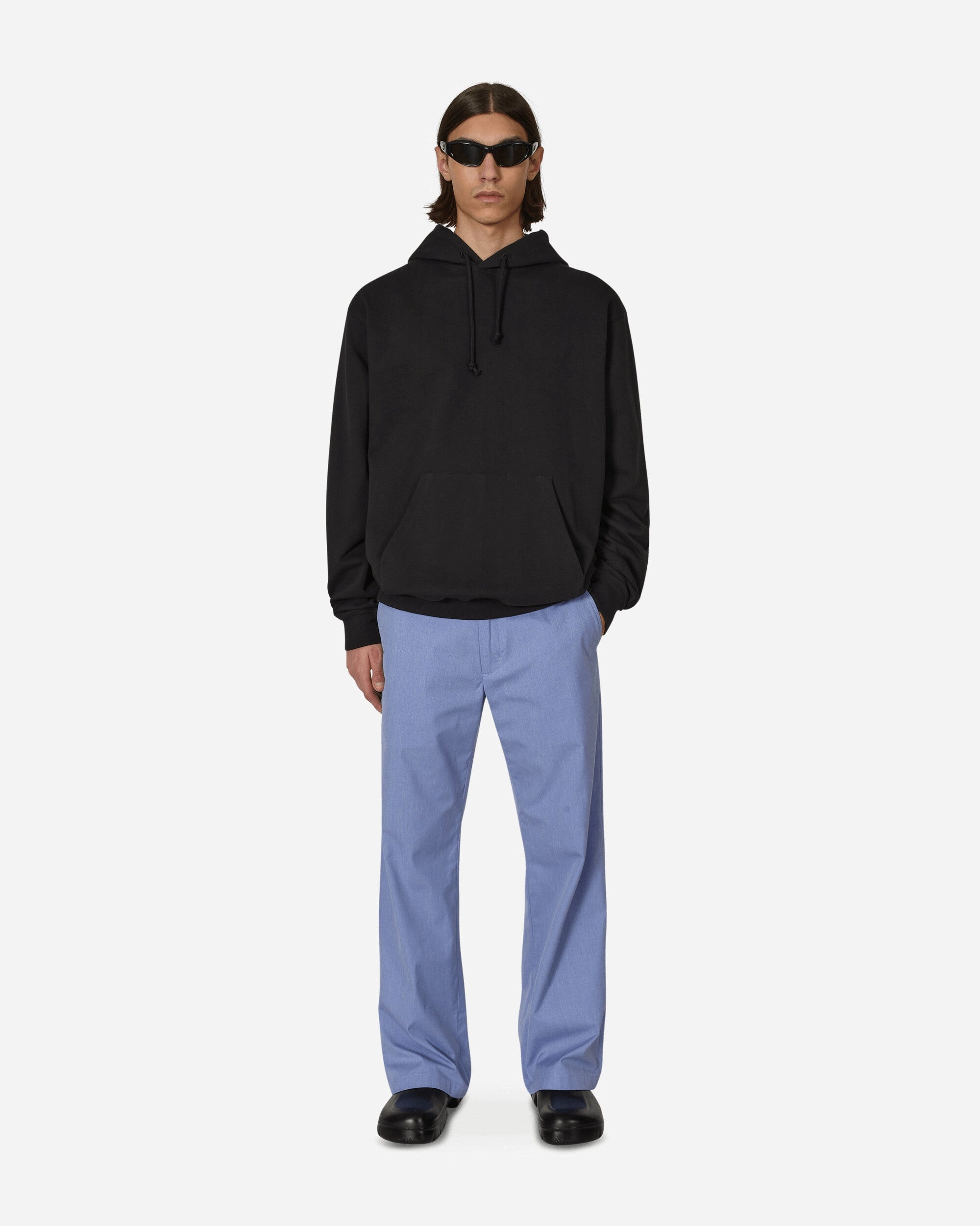 Bootcut Trousers Purple