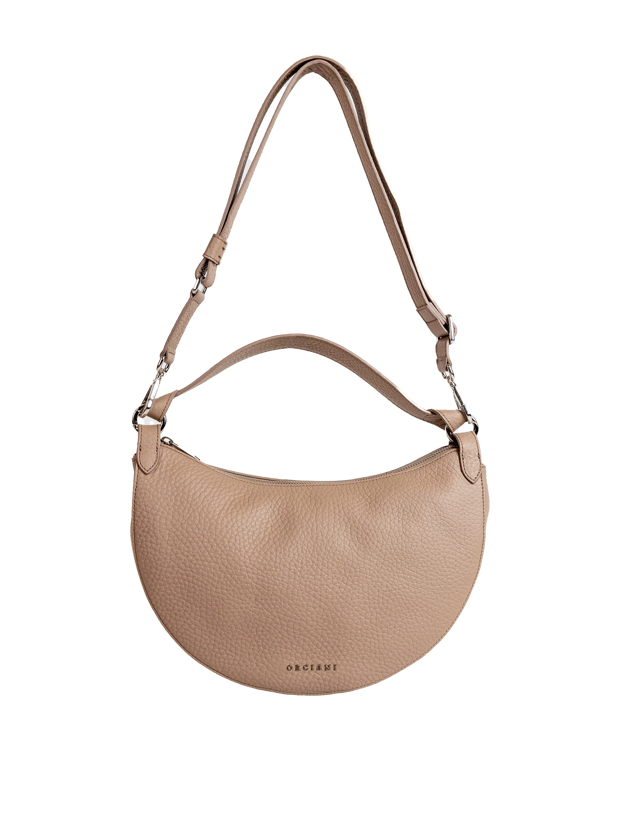 Borsa a Mezzaluna Dumpling Soft Cameo