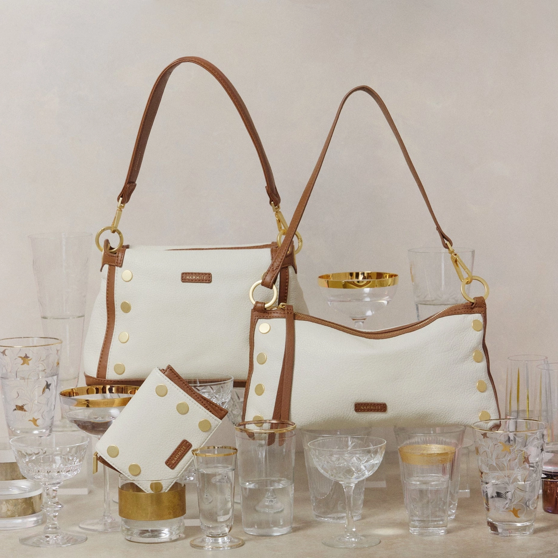 Bryant | Courtyard Cream/Brushed Gold | Med