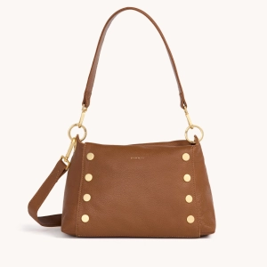 Bryant | Mahogany Pebble/Brushed Gold Red Zip | Med