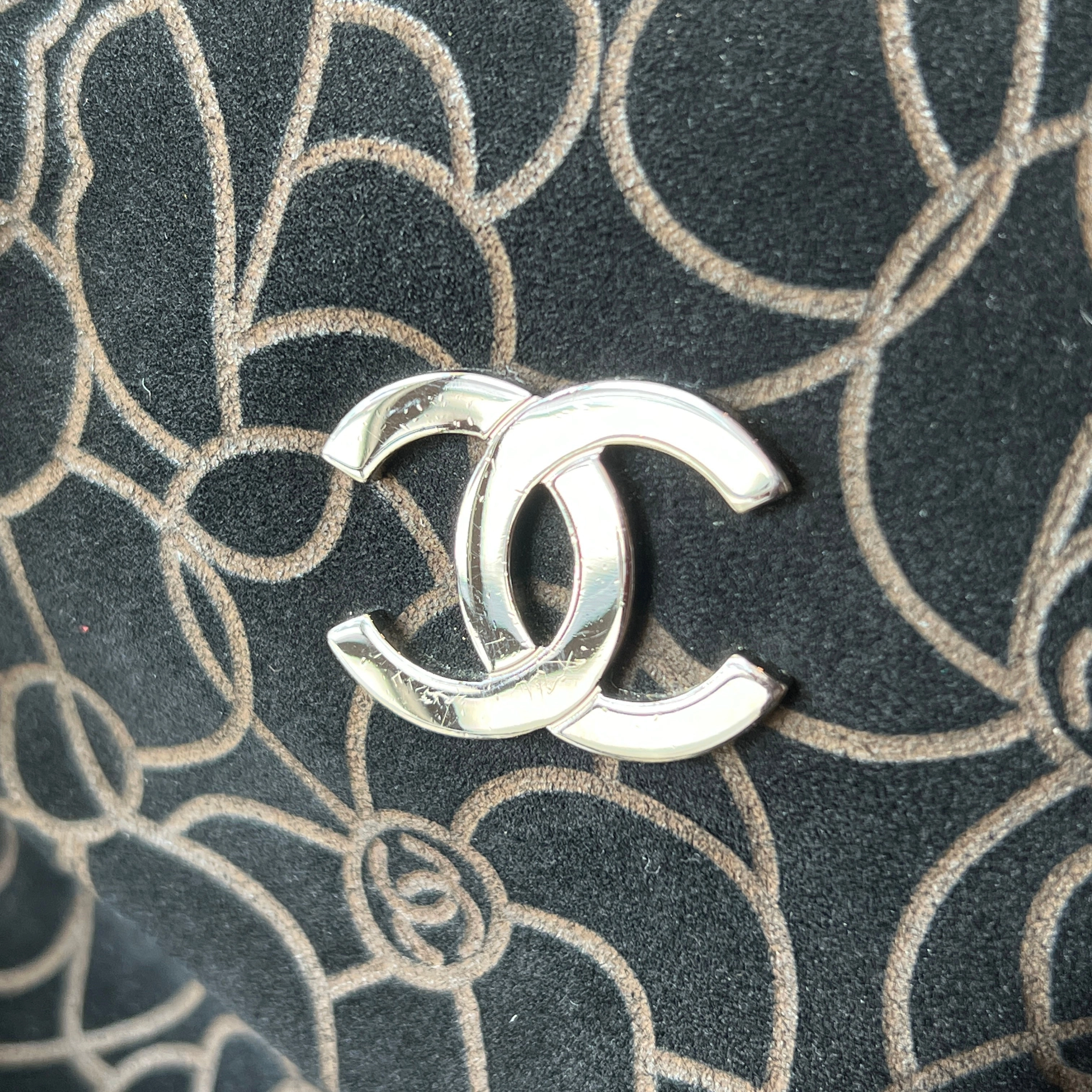 CHANEL Camellia Shoulder Bag