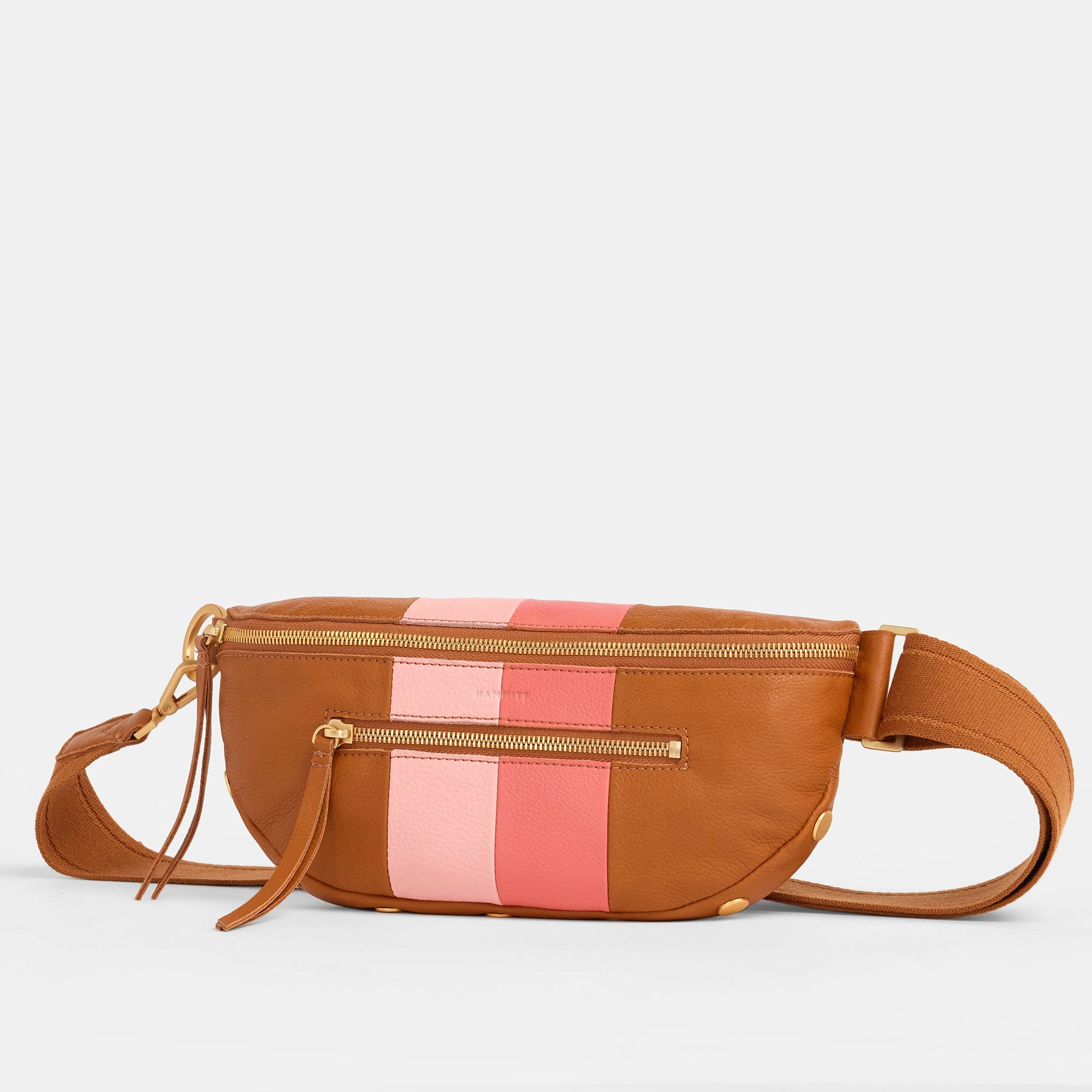 Charles Crossbody | Artist Tape/Brushed Gold | Med