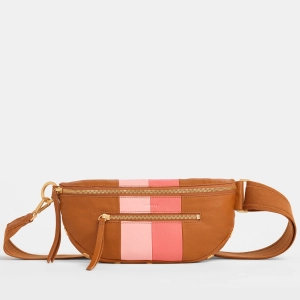 Charles Crossbody | Artist Tape/Brushed Gold | Med