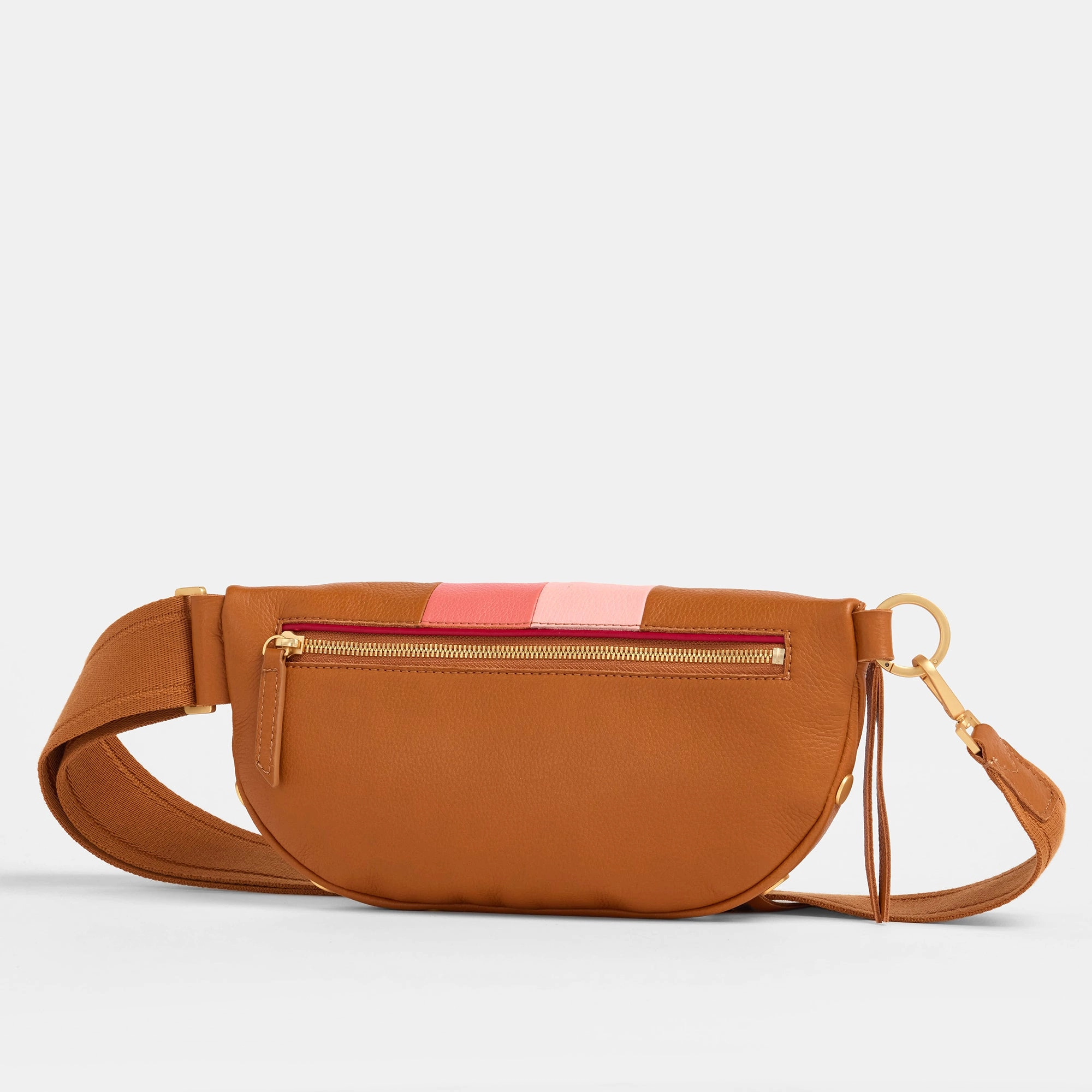 Charles Crossbody | Artist Tape/Brushed Gold | Med