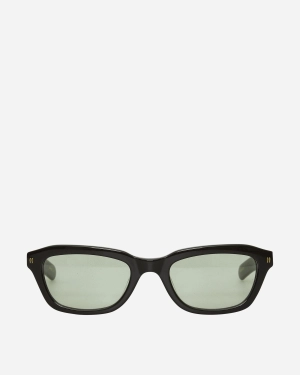 Clint Sunglasses Solid Brown / Chill Out Green
