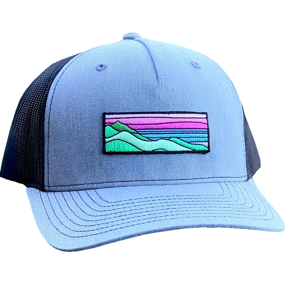 Curved Brim Trucker with Ridgecrest Patch