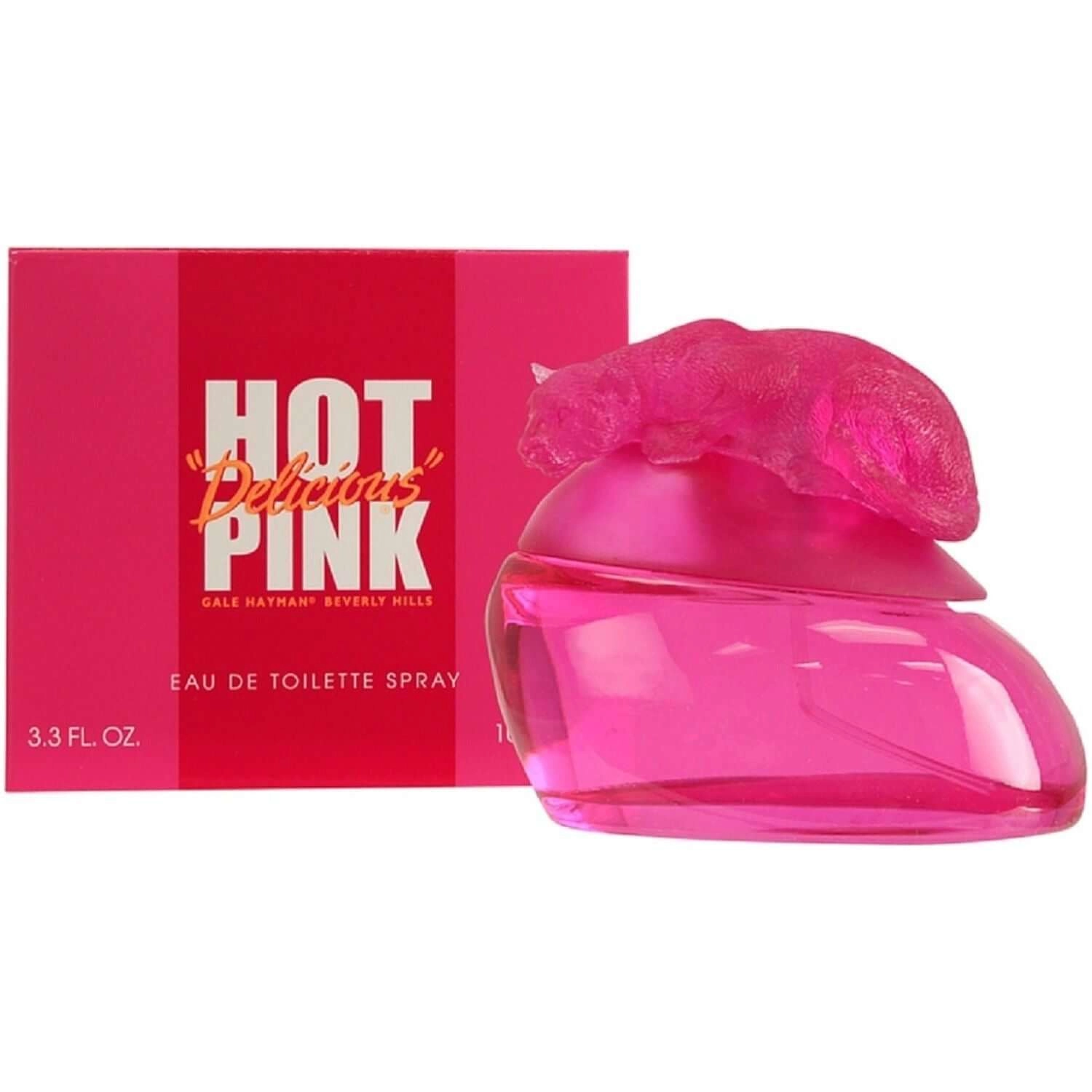 Delicious Hot Pink by Gale Hayman for women EDT 3.3 / 3.4 oz New in Box
