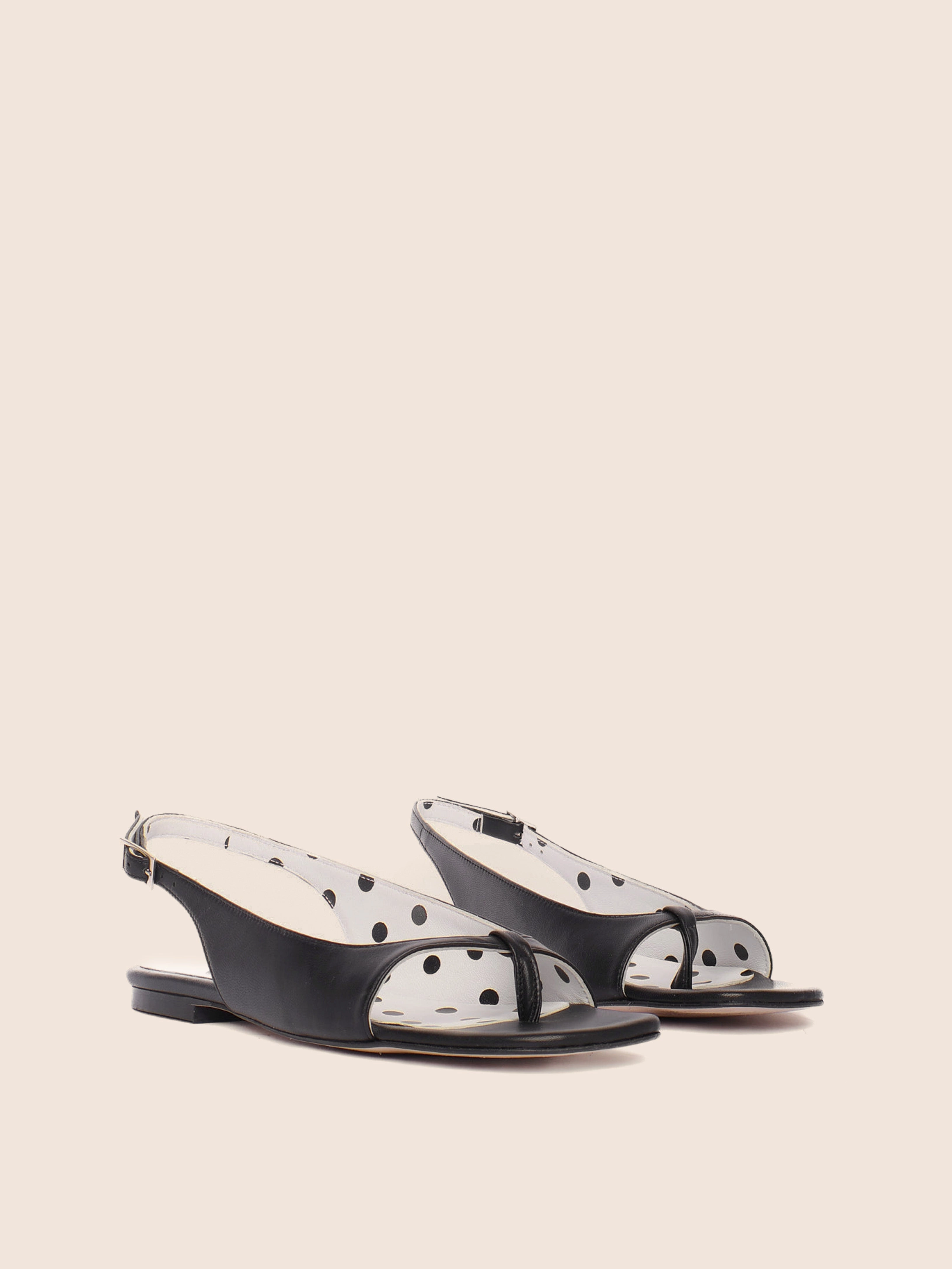 Denia Black Sandal