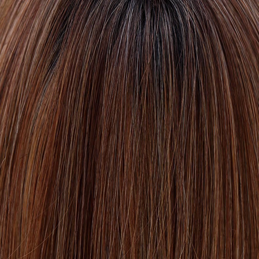 Double Shot Bob Wig by Belle Tress | Heat Friendly Synthetic (100% Hand Tied Lace Front)