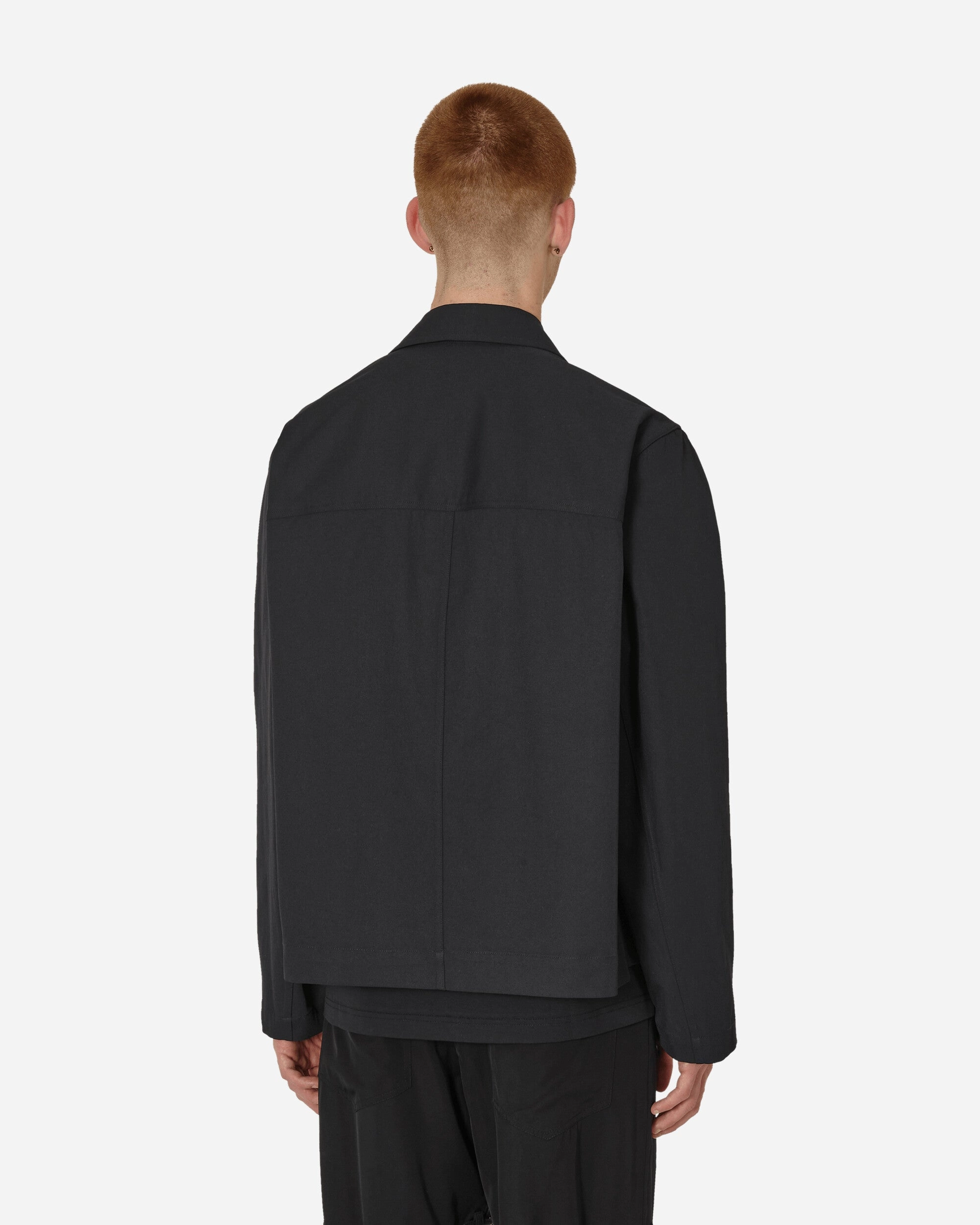 Dry Cotton Box Jacket Black