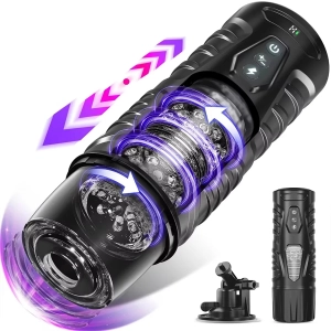 Electric Pocket Pussy 7 Telescopic Rotating Modes