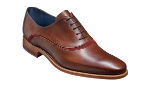 Emerson - Walnut Burgundy Suede