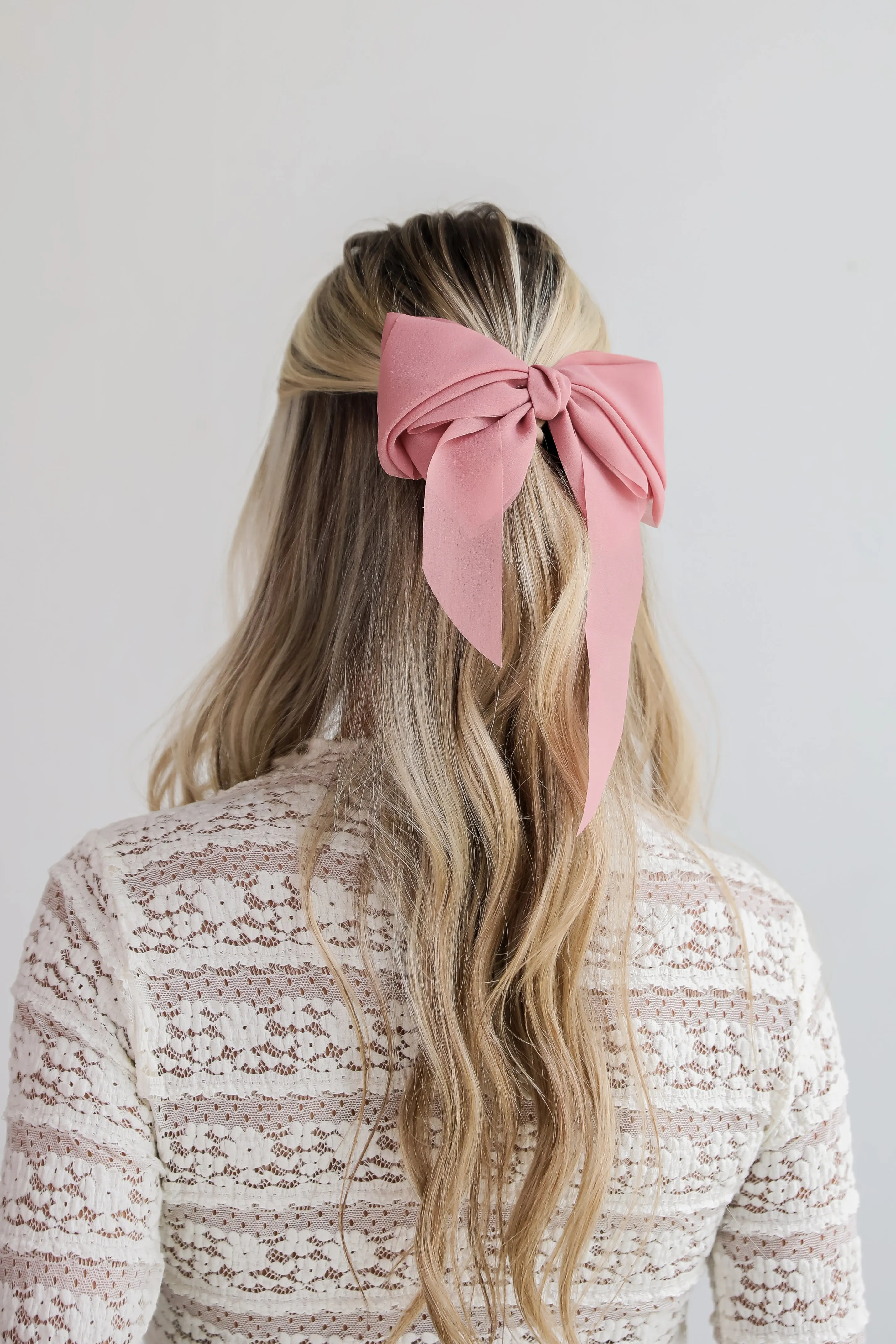 FINAL SALE - Luxe Poise Bow Hair Clip