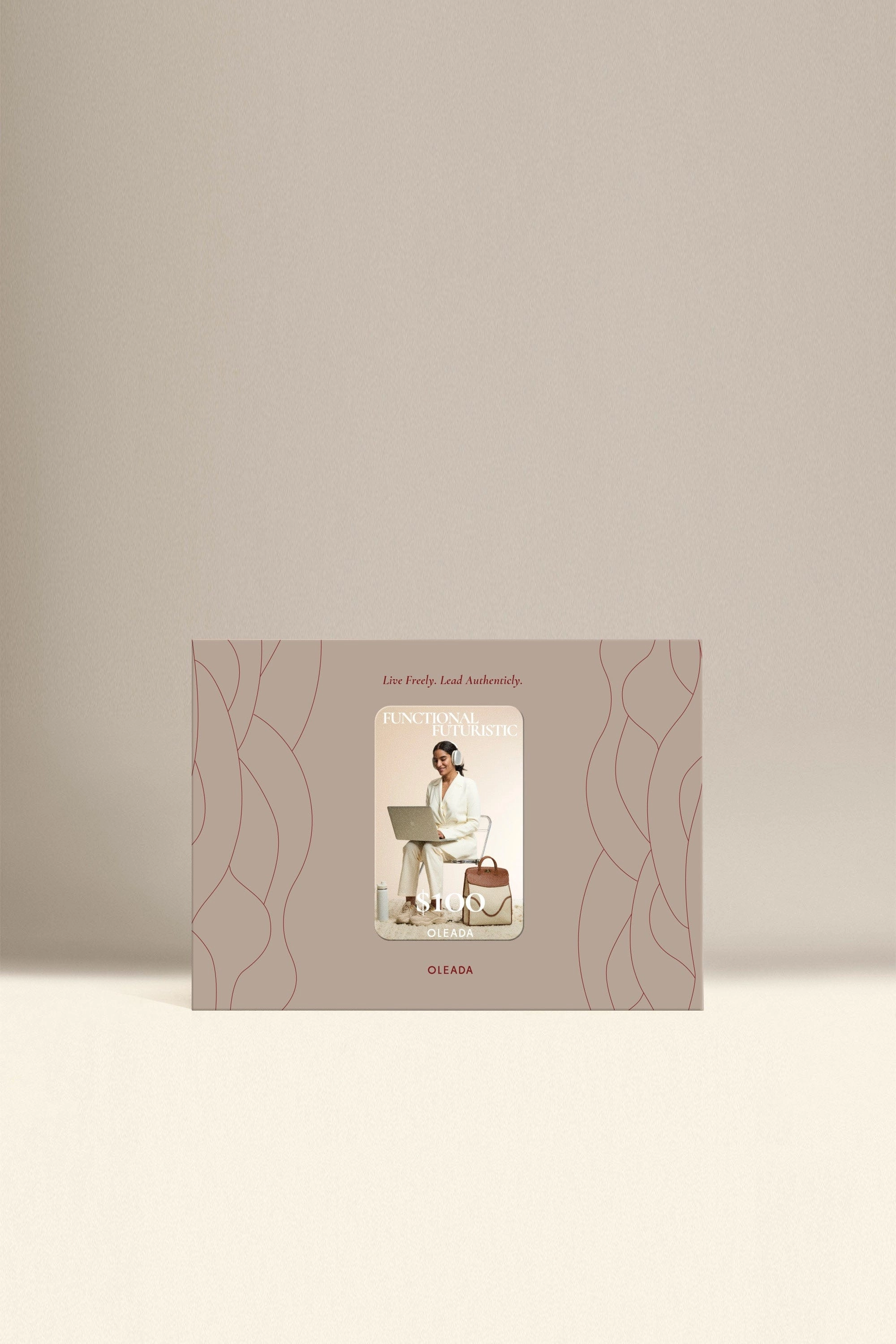 Functional Futuristic Physical Gift Card