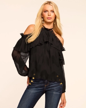 Haisley Cold Shoulder Blouse