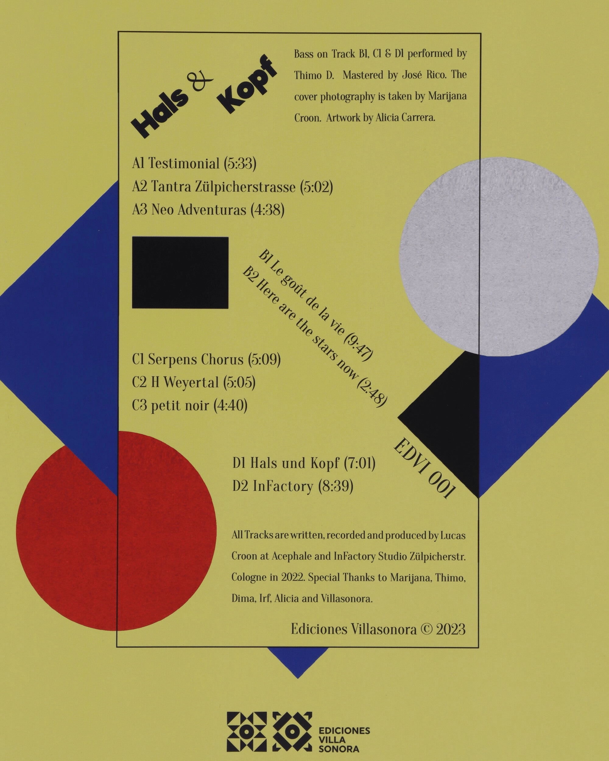 Hals Und Kopf Multicolor Vinyl