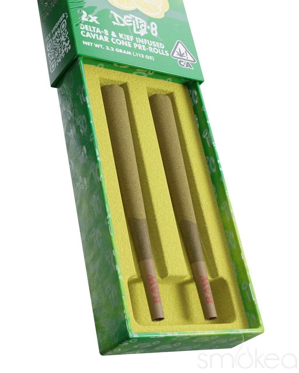 Indacloud King Size Delta 8 Caviar Pre-Rolls (2-Pack)