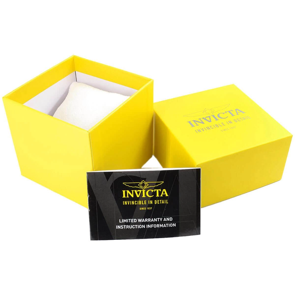 Invicta Men's Specialty Pilot Chronograph Watch - Silver Dial Yellow Gold Steel