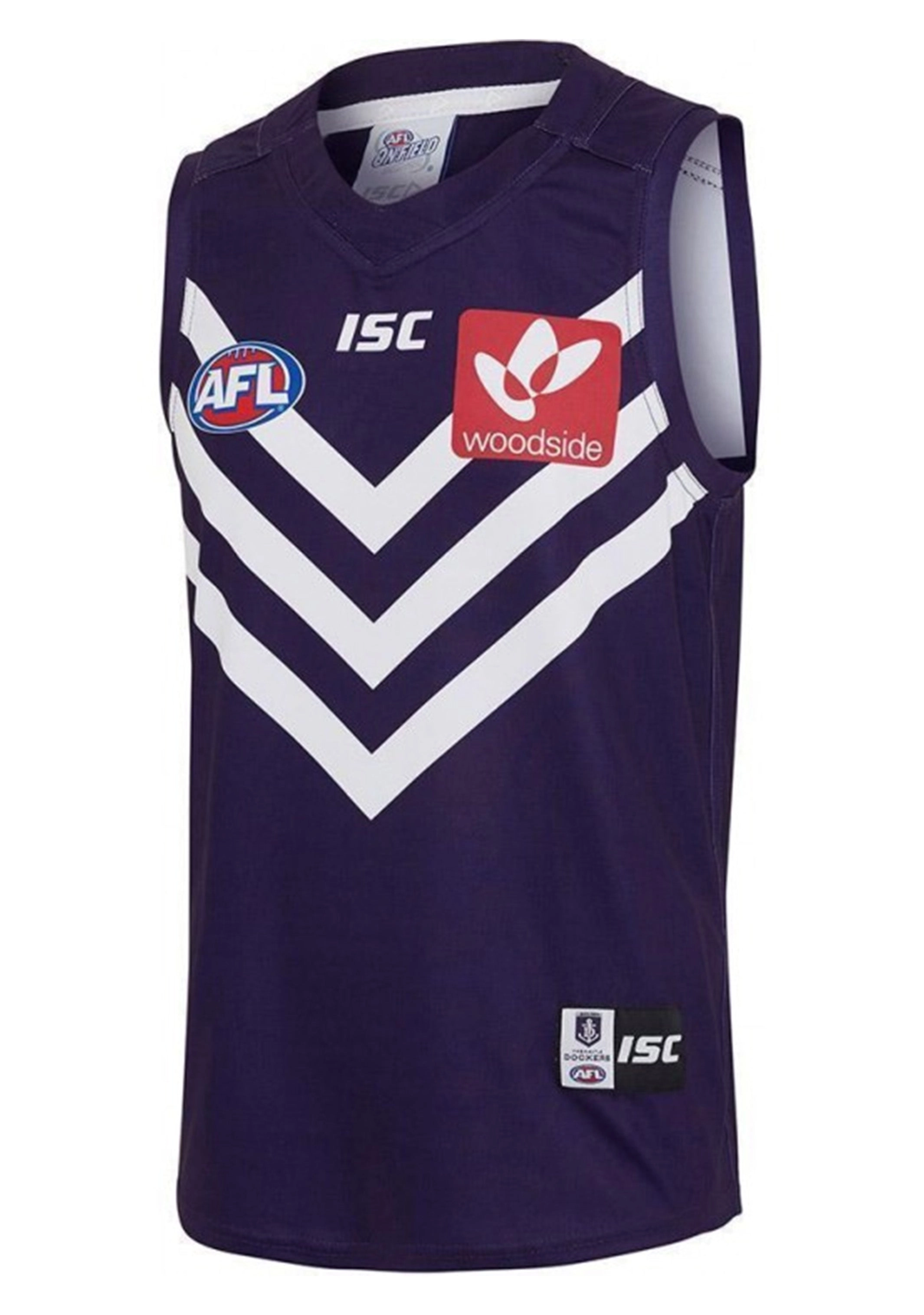 ISC Mens 2017 Fremantle Dockers Home Guersney <BR> FD17HJS1A