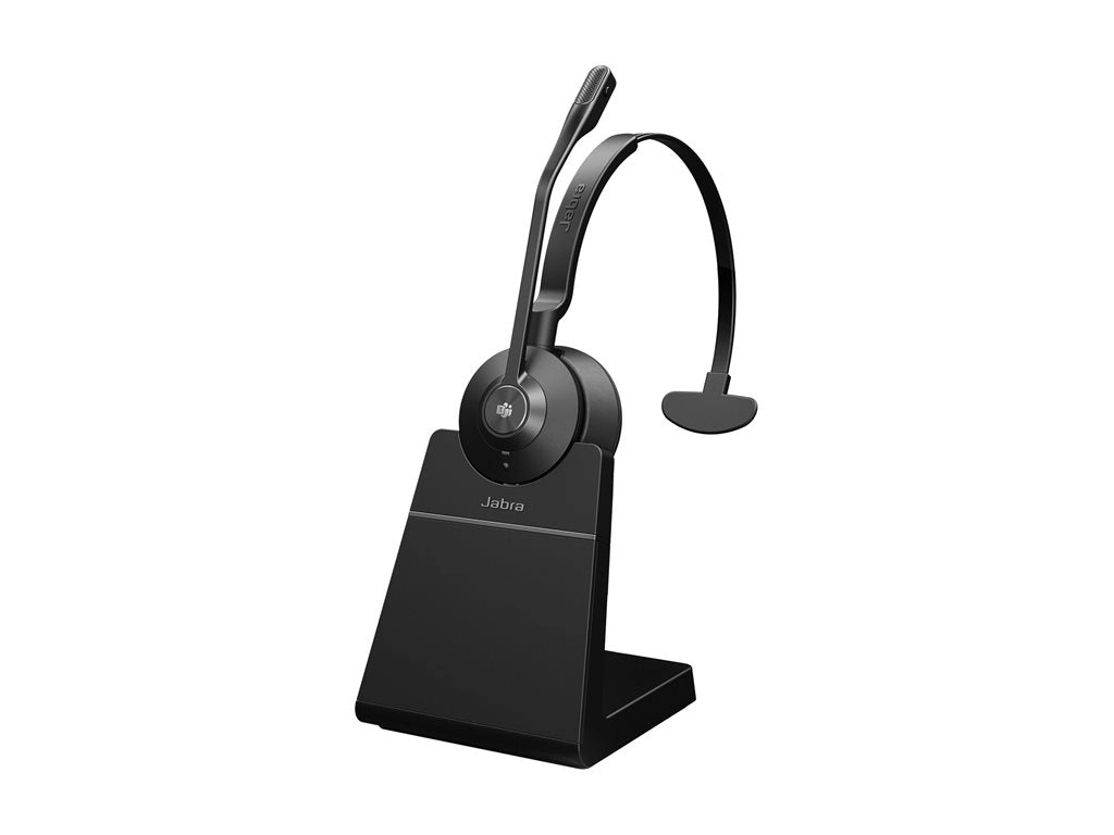 Jabra Engage 55 SE Mono - Headset - on-ear - DECT - wireless - USB-A via DECT adapter - Certified for Microsoft Teams 9653-455-125