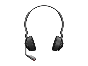 Jabra Engage 55 SE Stereo - Headset - on-ear - DECT - wireless - USB-C via DECT adapter - UC certified 9659-430-125