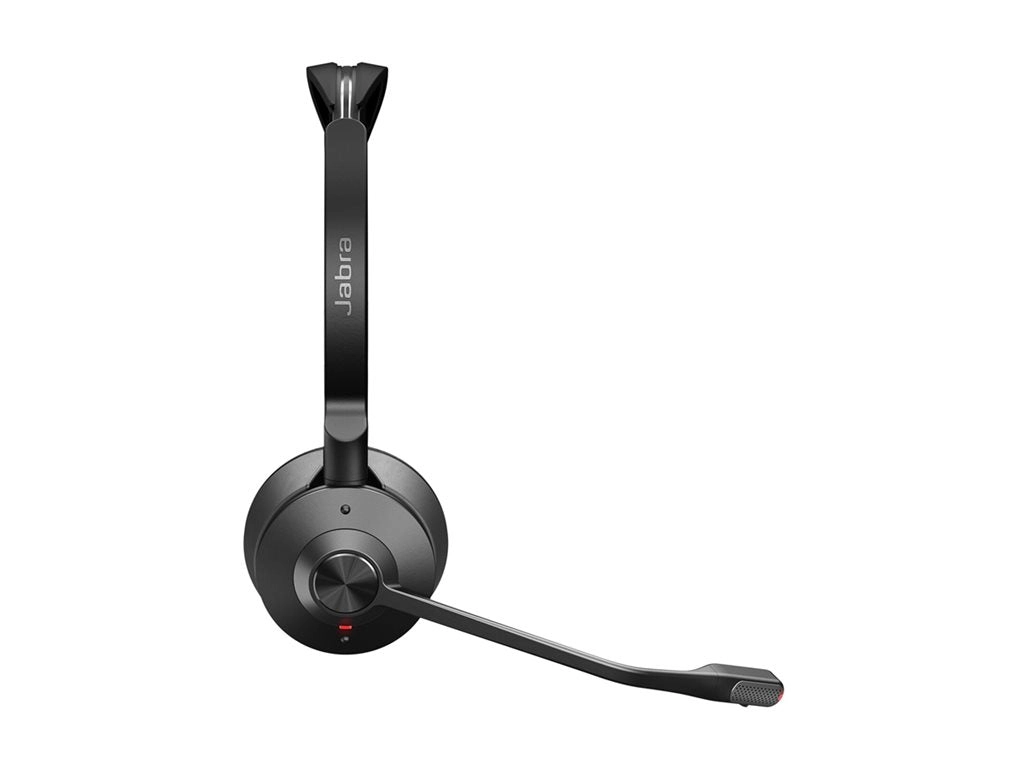 Jabra Engage 55 SE Stereo - Headset - on-ear - DECT - wireless - USB-C via DECT adapter - UC certified 9659-430-125