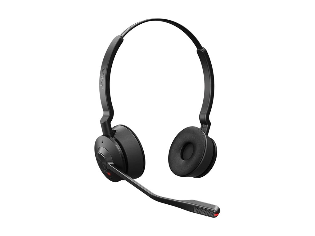 Jabra Engage 55 SE Stereo - Headset - on-ear - DECT - wireless - USB-C via DECT adapter - UC certified 9659-430-125