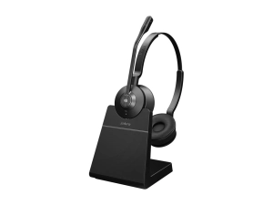 Jabra Engage 55 SE Stereo (Low Power) - Headset - on-ear - DECT - wireless - USB-A via DECT adapter - Certified for Microsoft 9659-455-125-1