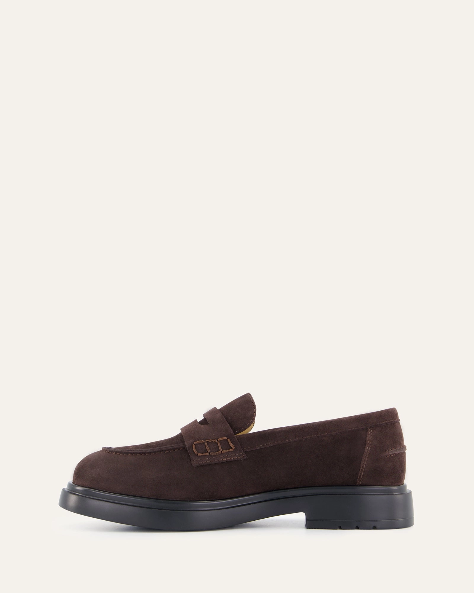 JARVIS LOAFERS BITTER CHOC SUEDE