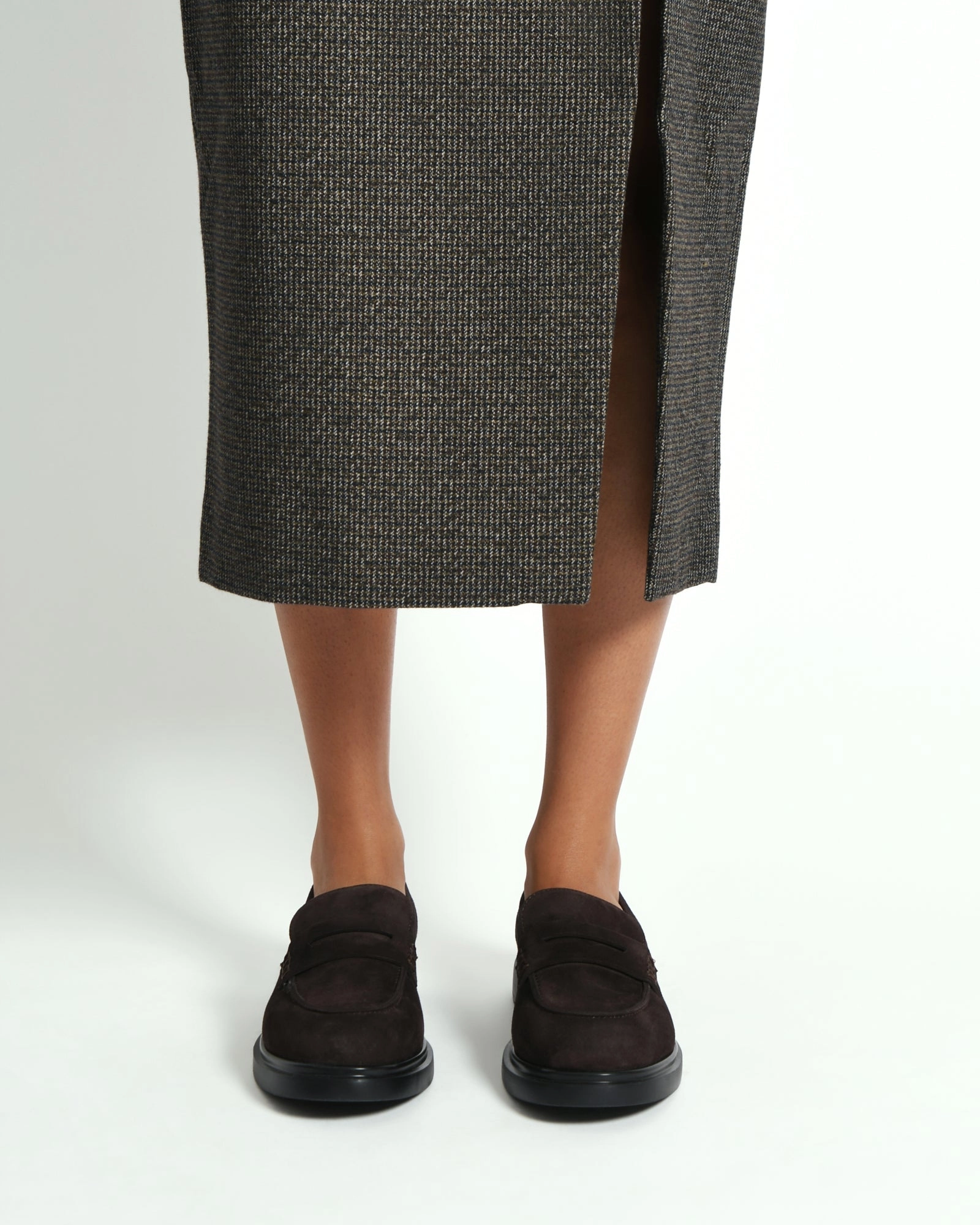 JARVIS LOAFERS BITTER CHOC SUEDE