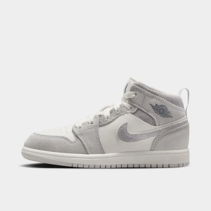 Jordan 1 Mid Neutral Grey / Smoke Grey - Sail